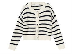 Name It jet stream striped boxy knit cardigan